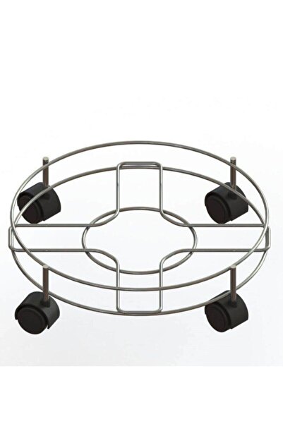 Lalezar Damacana Tüp Saksı Altlığı 4 Tekerlekli Taşıma Aparatı Tüpçek