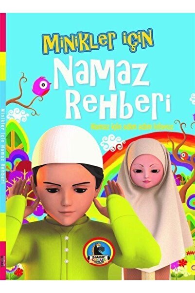 Genel Markalar Minikler Için Namaz Rehberi 96. Sy. Büyük Boy Adım Adım Klavuz