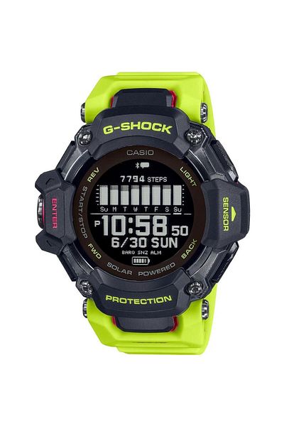 Casio Men's Gbd-h2000-1a9dr G-squad Wristwatch - Stylish and Functional