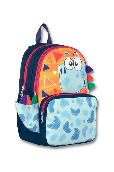 ÜMİT ÇANTA Boy's Primary School Bag - Umit Bag, Cennec 3D Cute Dinosaur Printed