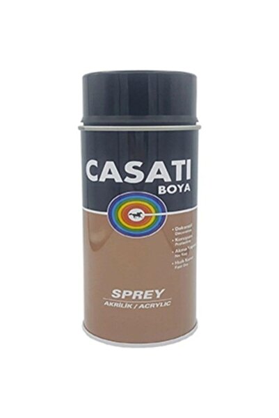 Casati Siyah Akrilik Sprey Boya 400 ml Ral 9005