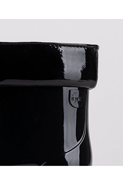 IGOR W10238 Bimbi Lazo Kız Çocuk Siyah Yağmur Çizmesi