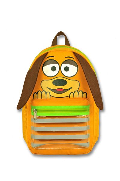 ÜMİT ÇANTA Ummit Canta for Boy - Yellow Swinging Ears, Primary School Backpack