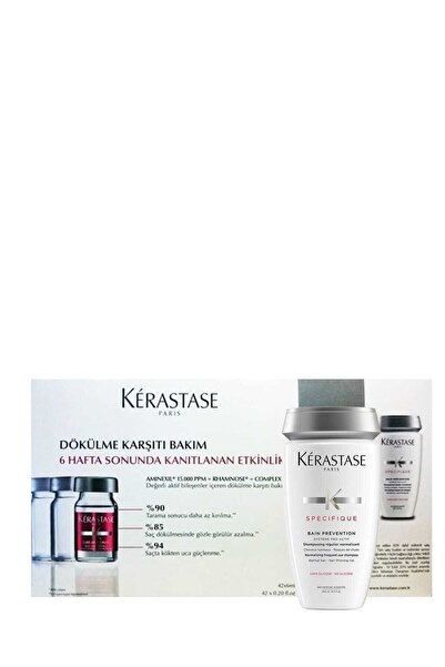 Kerastase Dökülme Önleyici Saç Serumu 42x6 ml+Şampuan 250 ml 8690595028620