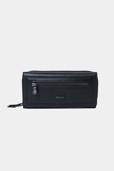 Grande L2636 Genuine Real Leather Large Size Women's Wallet Portfolio
