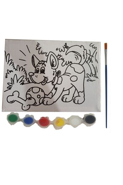 SNR 25x35cm Resimli Boyama Tuvali,tuval