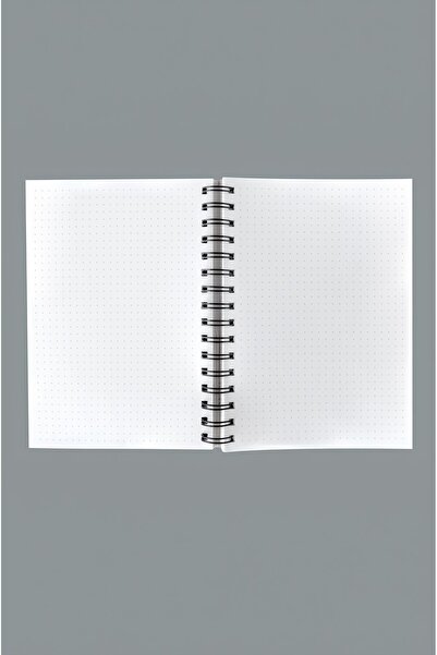 markcat Kitchen Themed 120 Page A5 Notebook - Recipe Agenda with Wooden Cover and Dots