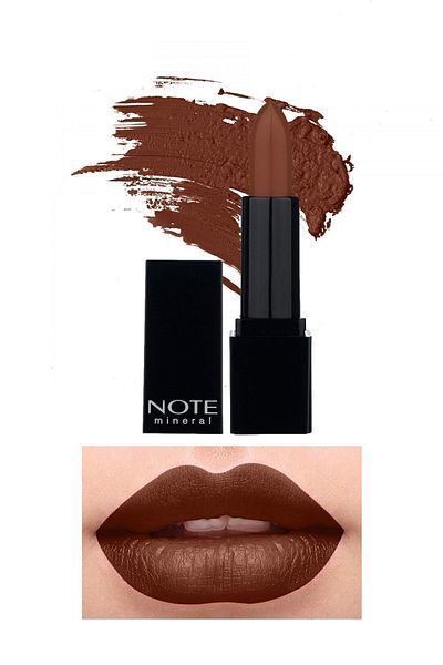 NOTE Mineral Lipstick Semi Matte Finished 02 Mauve Pink