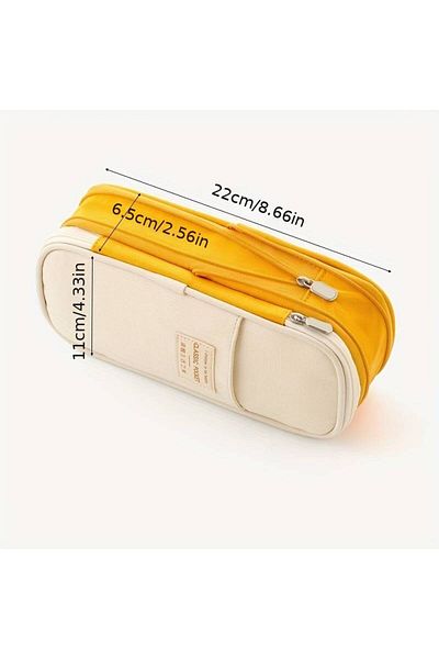 HobbyCity Large Capacity Pen Holder Pencil Cases Gift Pen Case Makeup Bag