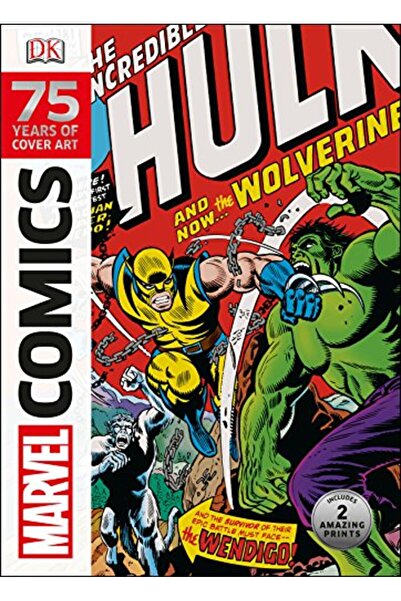 Penguin Random House مارفل كومكس 75 عامًا من فن الغلاف Dk