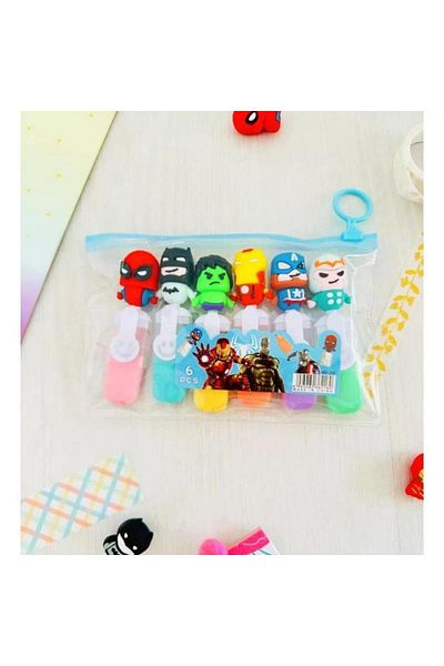Hediye Vakti Marvel 6 Character Highlighter Set