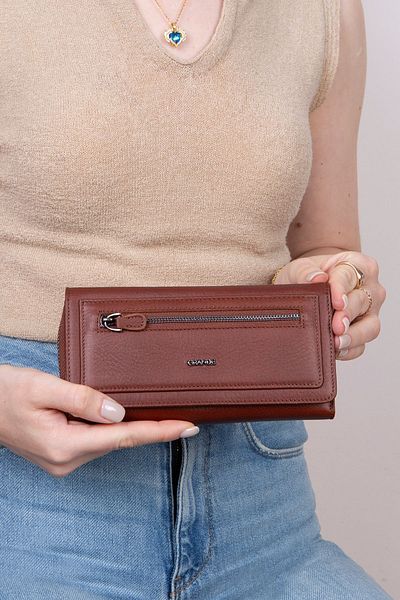 Grande L2636 Portfolio velké dámské peněženky z pravé pravé kůže