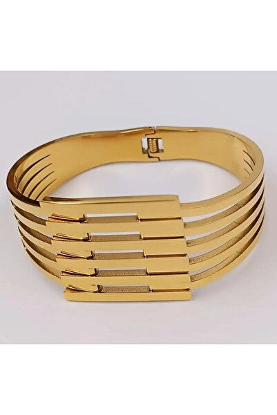 Stella Takı 18 cm Model Gold Steel Rib Clamp