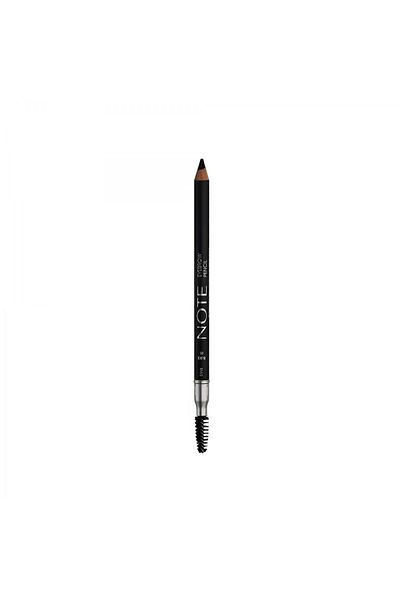NOTE Brushed Eyebrow Pencil 01 Black - Black