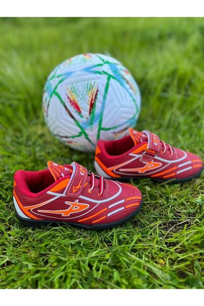 Phobos Young Children's Astroturf Football Shoes Are Lace up 36 and After.