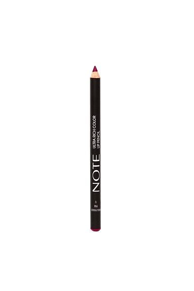 NOTE Ultra Rich Color Lip Liner 13 Hollywood Pink - Pink