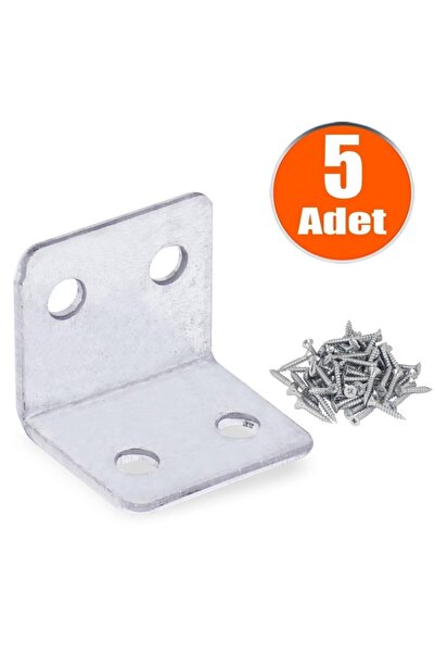 Badem10 Mobilya Eşya Dolap Deprem Sabitleyici Köşebent Bağlantı Aparatı L Dem...