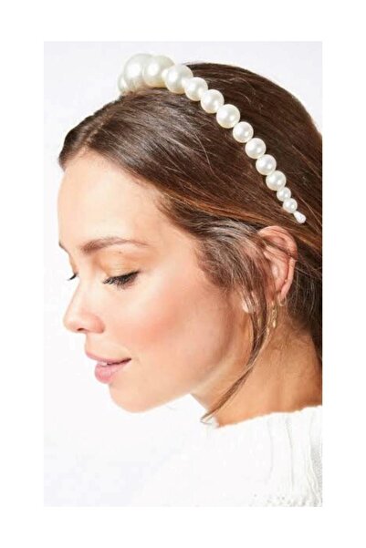 Yeşim Aksesuar تاج لؤلؤي كبير وتاج نسائي لؤلؤي