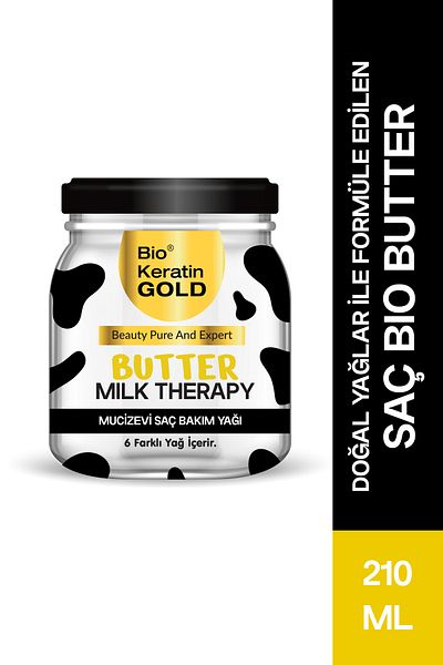 Bio Keratin Gold Milk Therapy Bio Butter Hair Care Oil 210ml