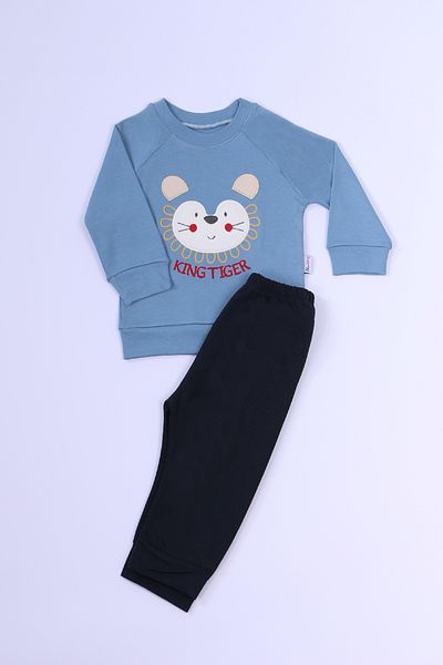 HÇM Boy's Tracksuit Set - Tiger Printed B74