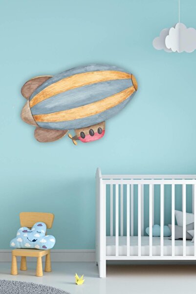 MSticker Uçan Balon Bebek Çocuk Odası Stickerı