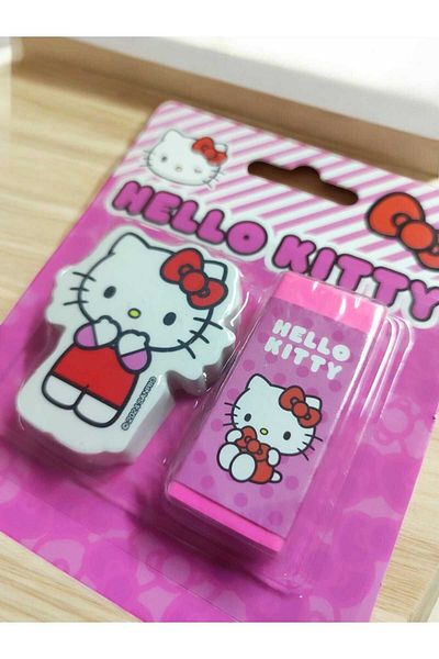 Hello Kitty Set of 2 Eraser and Stationery