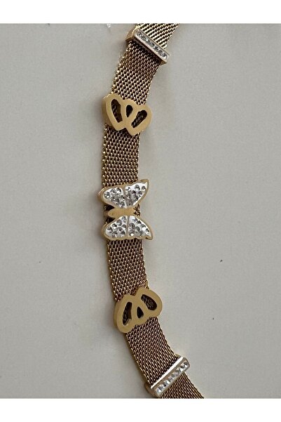 tones official سوار فراشة من الفولاذ المقاوم للتشويه