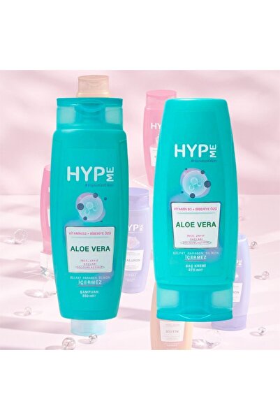 HYP ME Aloe Vera Şampuan - Saç Kremi 2'li Set