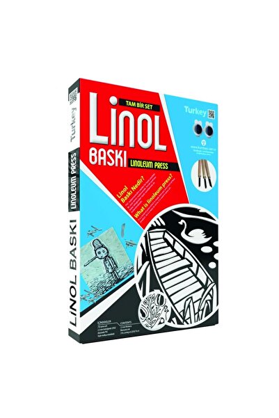 Kumtoys Linol Baskı Seti A4 8 Yaş