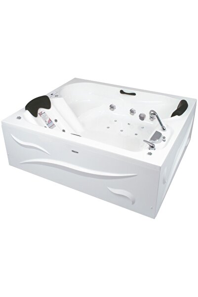 Waterway Sacramento Jakuzi 180x153h55 President Hidromasaj Sistemli Küvet (GÖ...