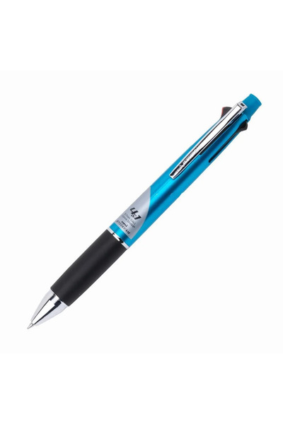 UNİ-BALL Jetstream 4&1 Çoklu Kalem 4 Renk Tükenmez 0.5 Versatil Light Blue Aç...