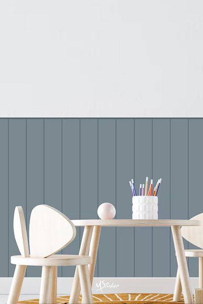 MSticker Folie pentru panou de perete cu linie fină, folie de acoperire cu model de perete cu linie decorativă
