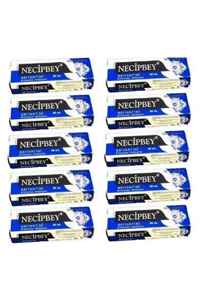 NECİPBEY Briyantin Yağlı 40 ml (10'LU PAKET)