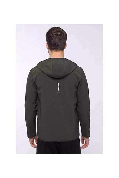 lumberjack GT16 Basic Softshell 1pr με κουκούλα με φερμουάρ 3 τσέπες