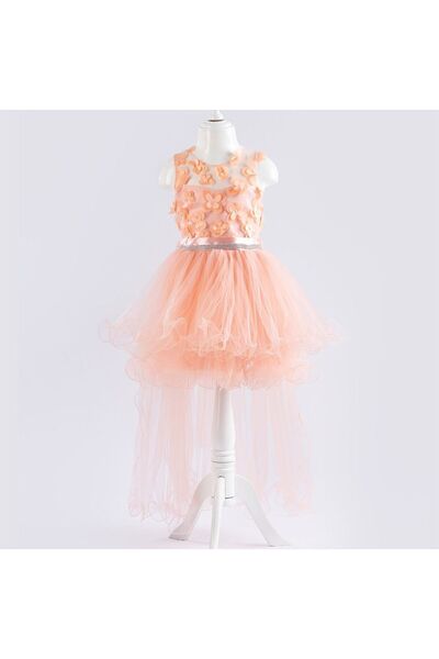 Balkan E.T.Ç BABY Kız Çocuk Kuyruklu Abiye Elbise