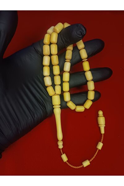 Mos Tespih High-end Orange Wood - Natural Rosary, Master Work System