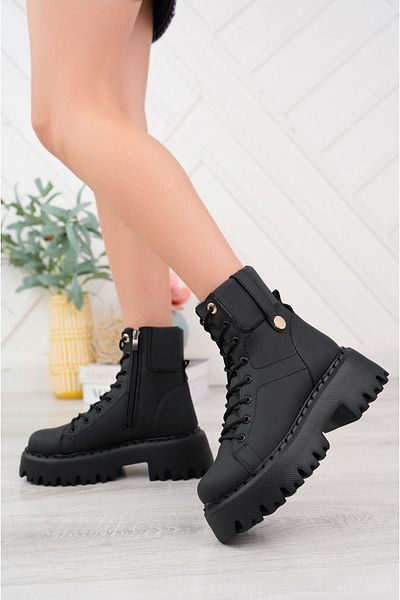 SUİNS SHOES Γυναικείες μπότες Bernade Μπότες με κορδόνια με φερμουάρ