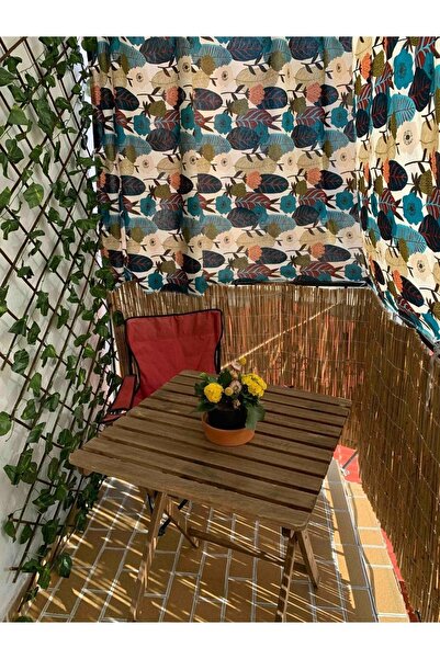 HASIRCIEMMİ Doğal Kamış Hasır Balkon Çiti 1 M X 2,5 Metre