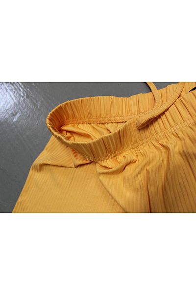 Org Marka Store FLEUR Waist Elastic Sus Laced Pocketless Combed Cotton Short