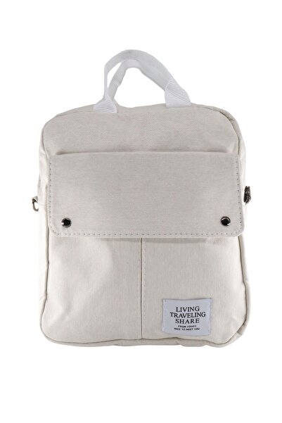 KEEBA Γυναικείο σακίδιο πλάτης κρέμας - Κομψό και βολικό