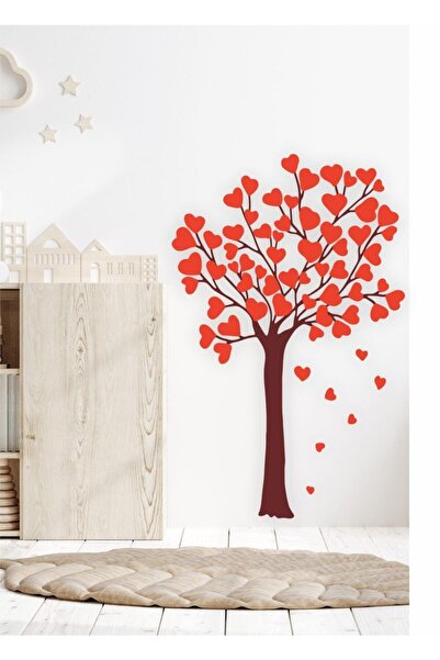MSticker مجموعة ملصقات غرفة الأطفال على شكل شجرة القلب (75 × 100 سم)