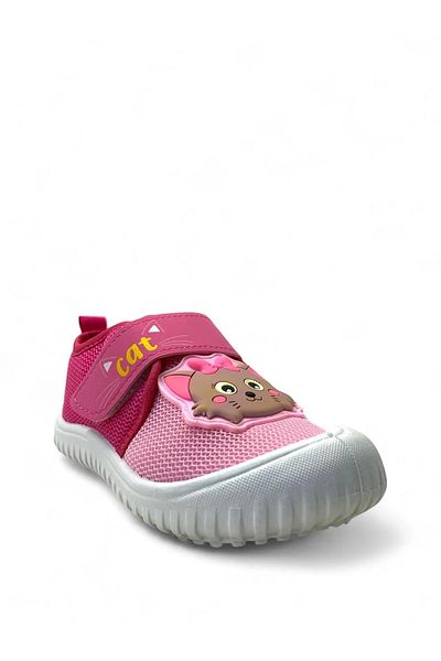GEZER Girl's Linen Casual Shoes - Comfortable Sole, Velcro and Adjustable