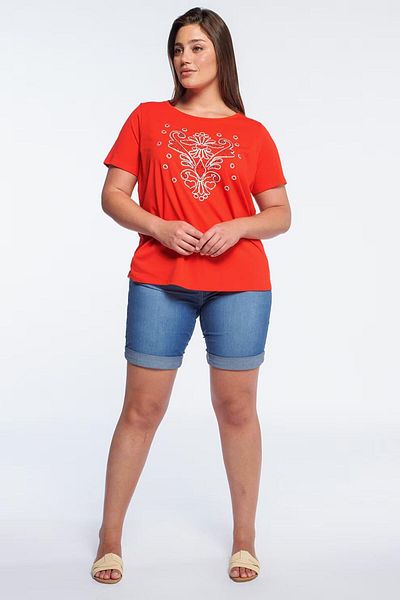 Org Marka Store Org Markastore P575t006cj - شورت جينز رفيع للرجال، جيب بطول الساق