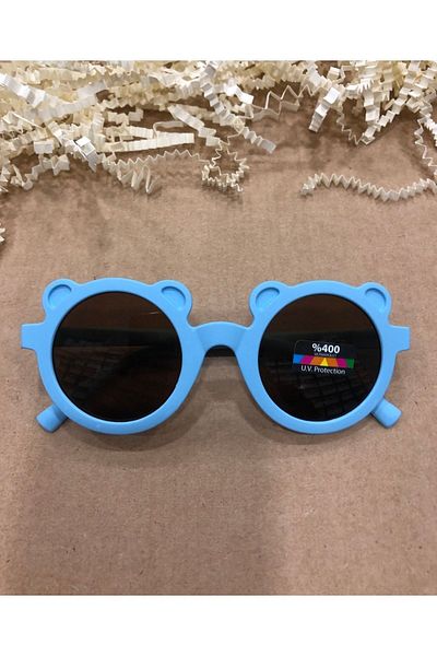 machupıcchu Model Children's Sunglasses with Teddy Bear
