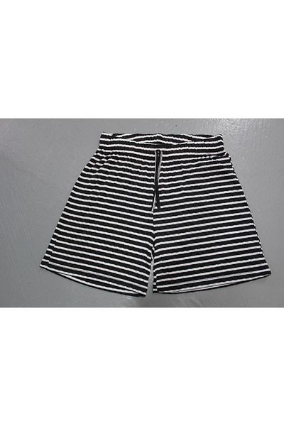 Org Marka Store FLEUR Waist Elastic Sus Laced Pocketless Combed Cotton Short