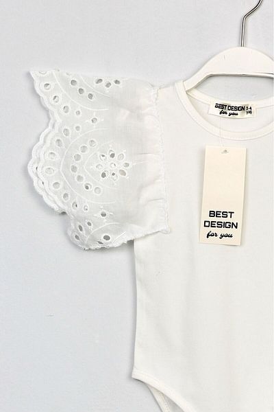 tunays shopping ZIBIN - 100% Cotton Lace Detailed Clasp Badi