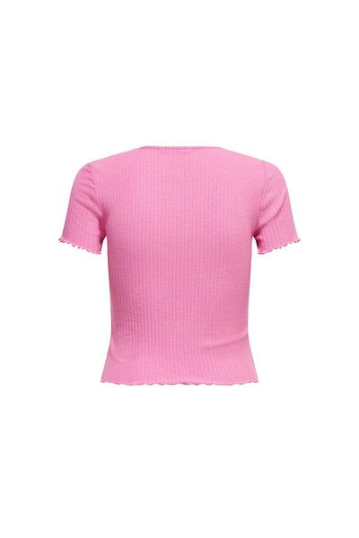 ONLY 15201206 Short Sleeve Frilly Self-Squeaky T-Shirt