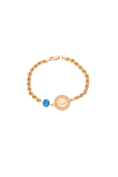 Eva Pırlanta Duru Bileklik 719229-Rose