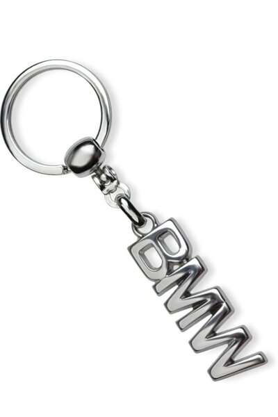 imza direksiyon kılıfı Bmw Lettering Logo Metal Automobile Keychain 1St Quality