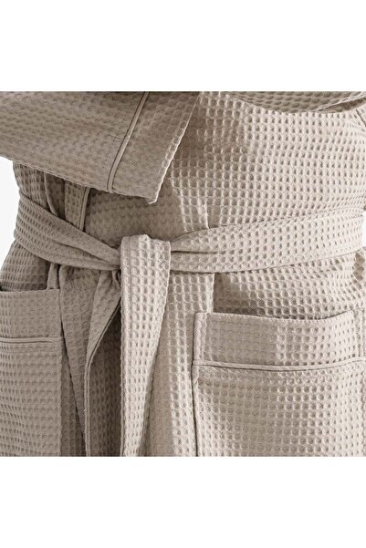 Green Black Afra Erkek Pike Bornoz Bej